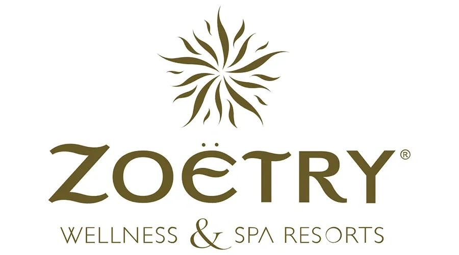 A logo of zoetry for the resort.
