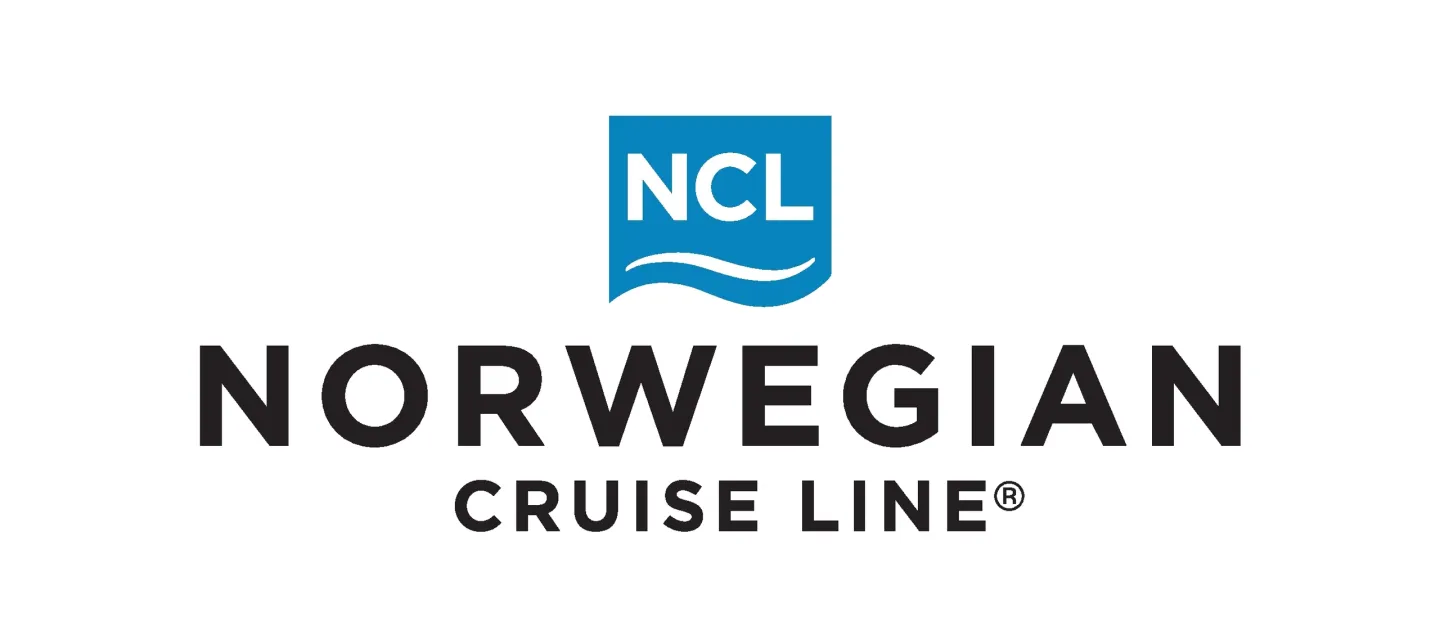 A logo of norwegian cruise line